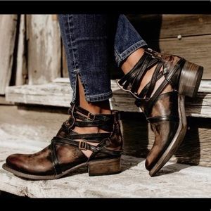 Freebirds by Steven Stair Leather Ankle Booties